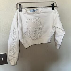 Forever 21 x hello kitty collab kids pullover